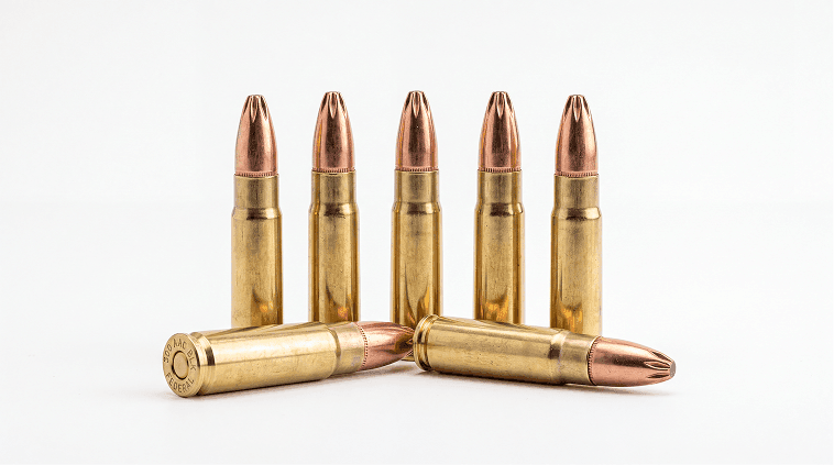 300 AAC Blackout bullets in a group