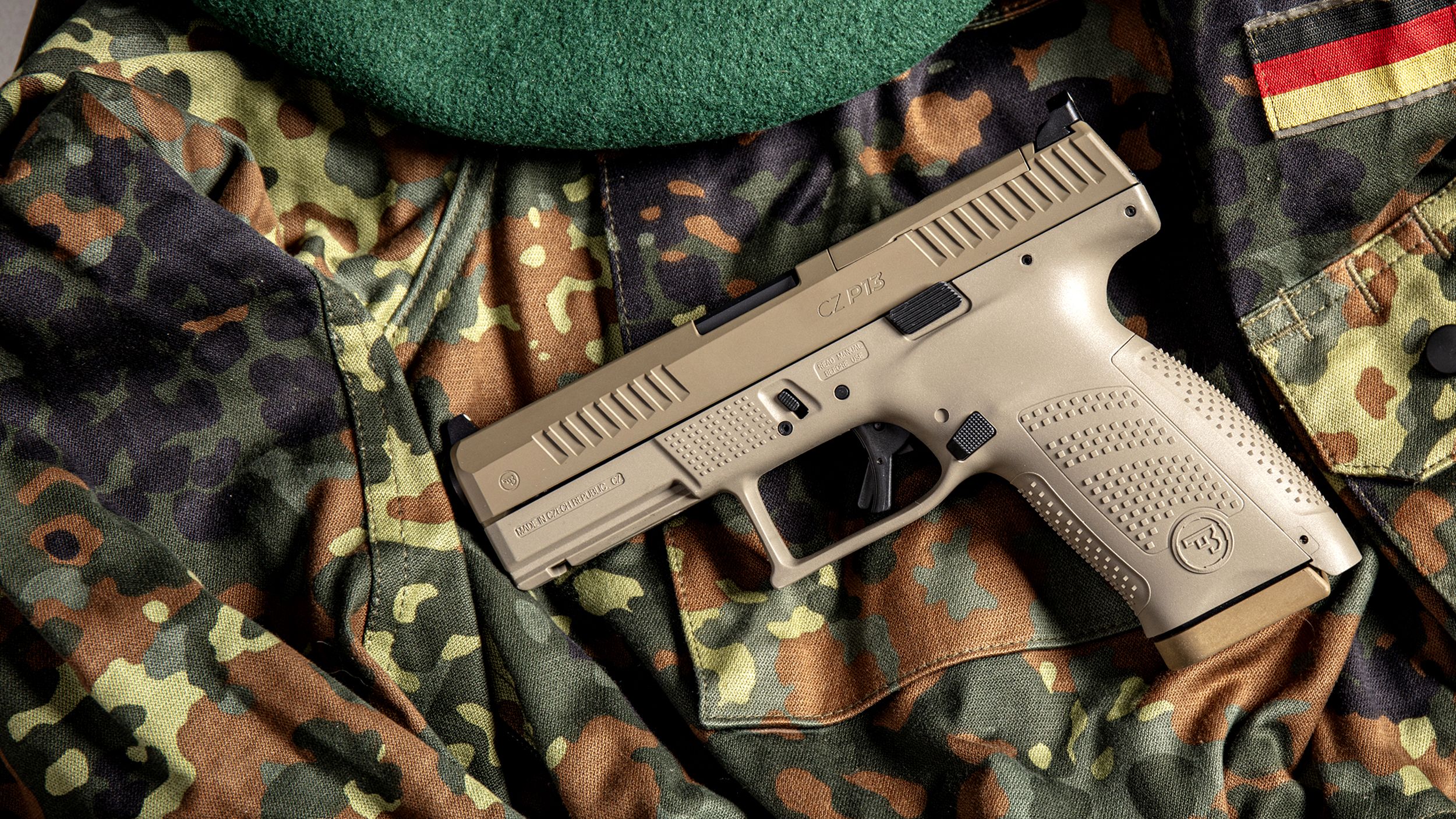 <h1 class="typography-h1"><span class="typography-h1">The German Army (Bundeswehr) has selected a CZ pistol as its new standard sidearm</span></h1>