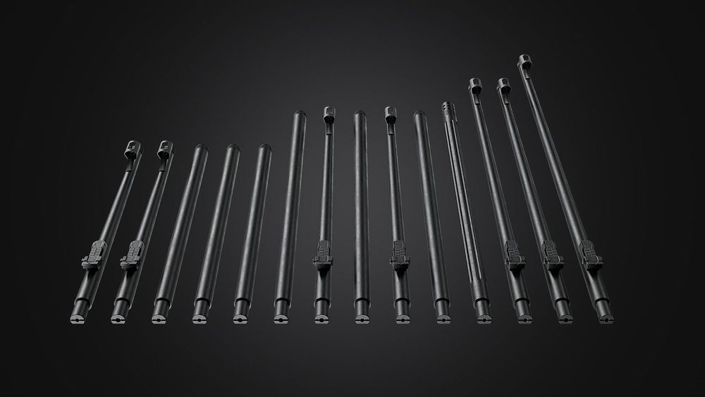 User-exchangeable calibers and barrel profiles