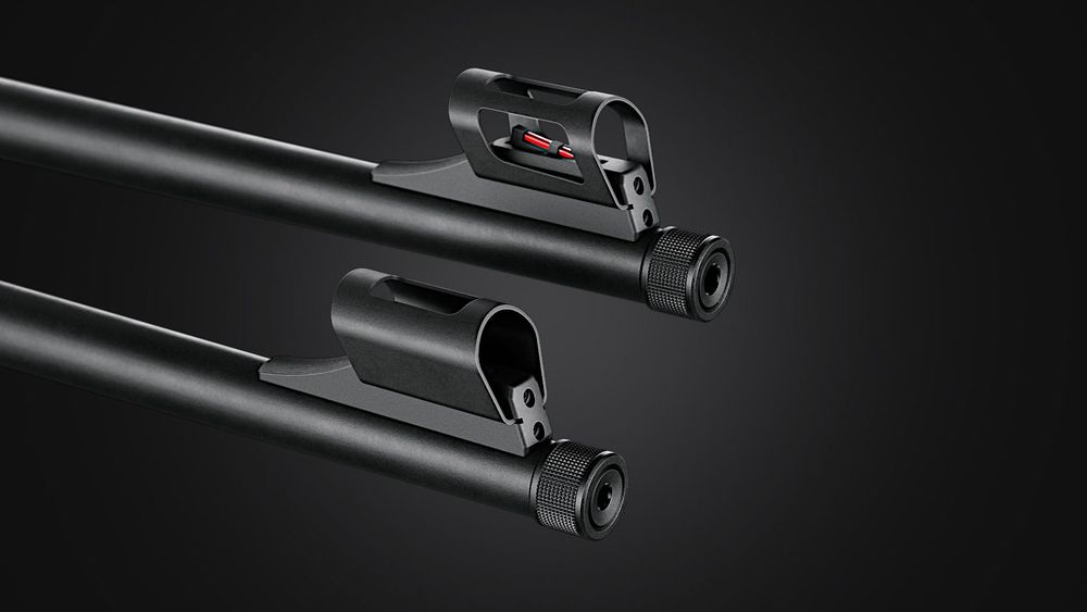 Red Fiber Optic Front and Rear Sights