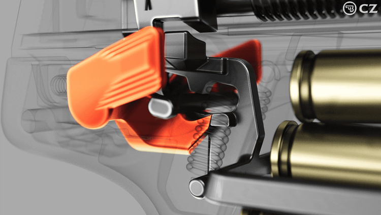 Ambidextrous manual safety 